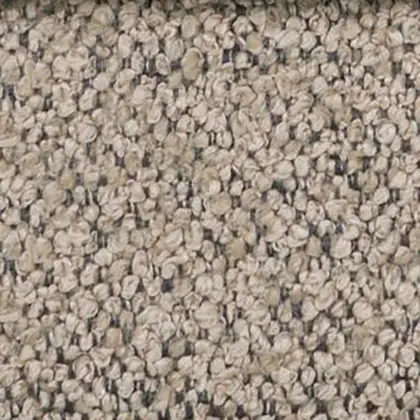Makro tkaniny Loop 08, boucle w przygaszonej zieleni